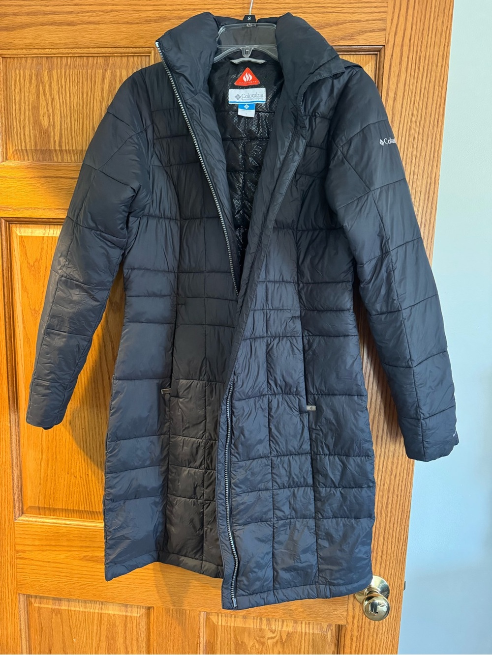 Columbia Black Omni-Heat Quilted Jacket